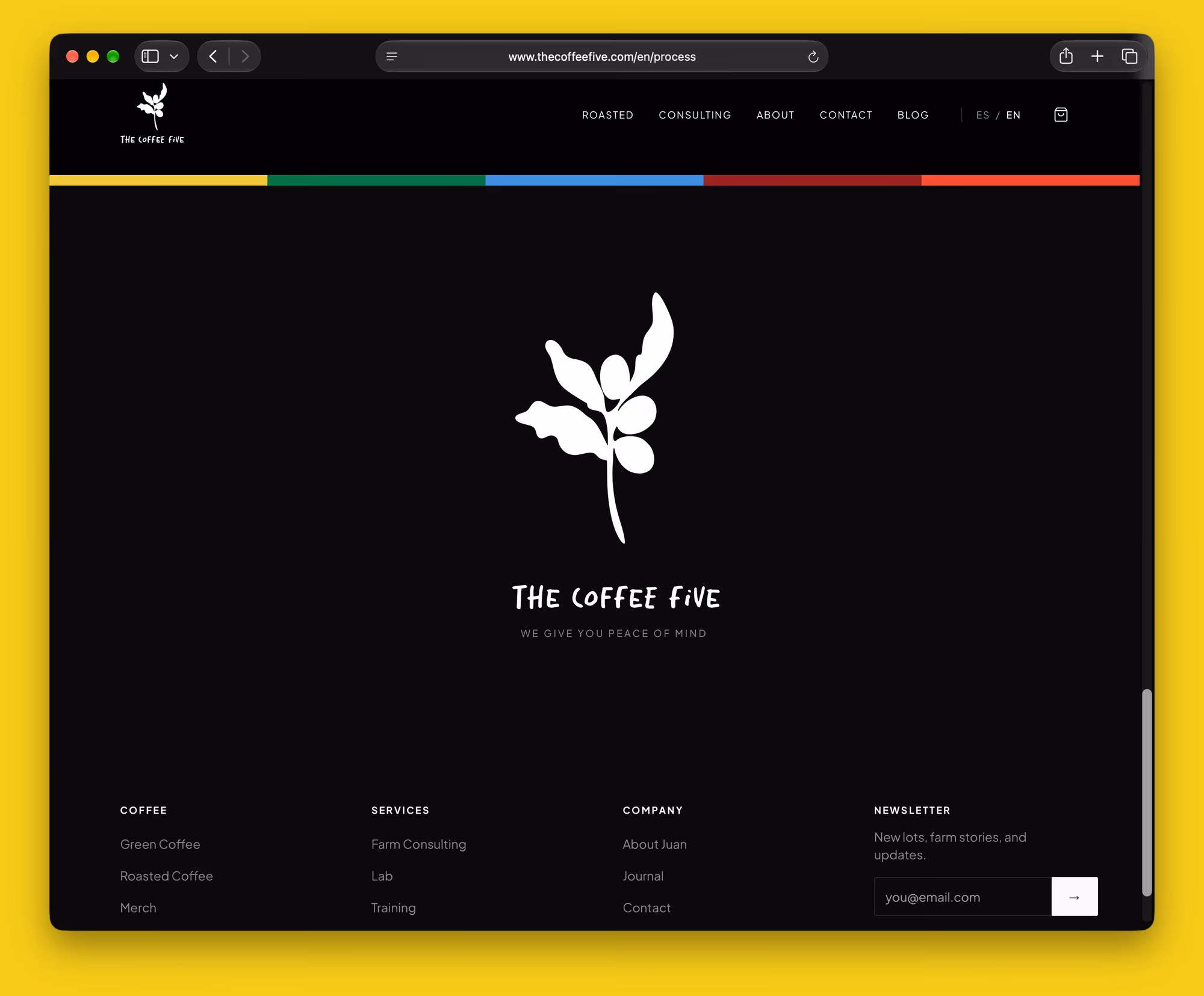 Coffee Five Project — detail 2
